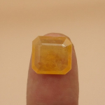 Batu Bertuah Sapphire Orange
