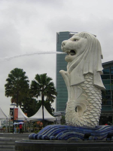 Muasal Patung Singa Merlion Singapura