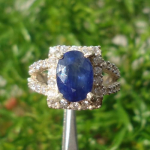 Cincin Bertuah Blue Sapphire