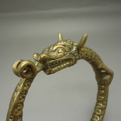  Gelang  Pusaka  Naga  Emas