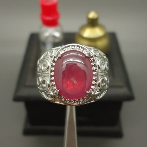 satu paket cincin mustika merah delima pusaka dunia satu paket cincin mustika merah delima pusaka dunia