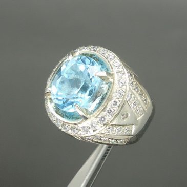Blue Topaz Batu Mustika Dunia