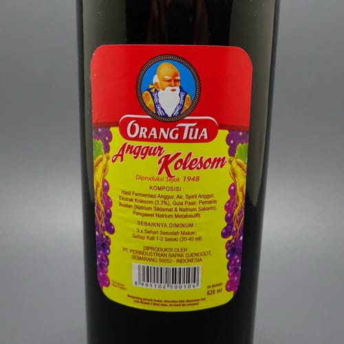 khasiat anggur kolesom cap orang tua 4 pusaka dunia khasiat anggur kolesom cap orang tua 4 pusaka dunia