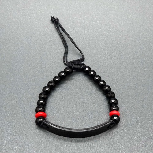  Gelang  Merah Hitam  Elegan