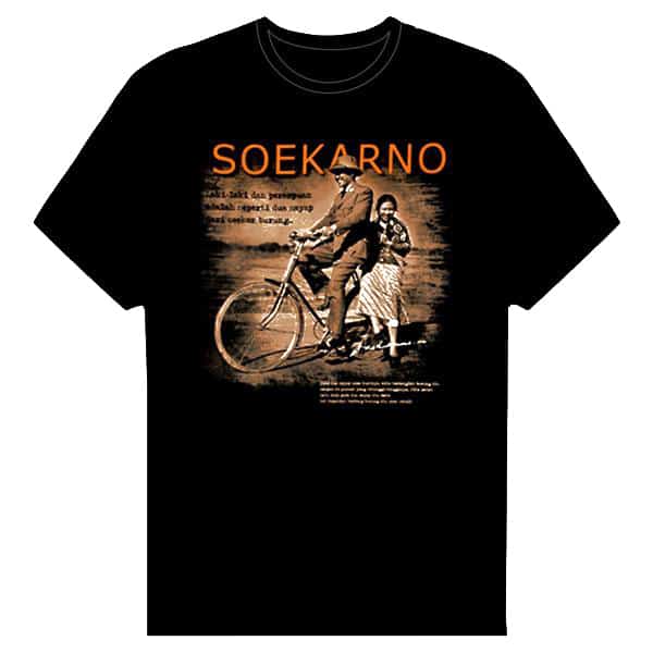 ukur shirt cara t Dunia Proklamator Sang Soekarno  Pusaka Kaos