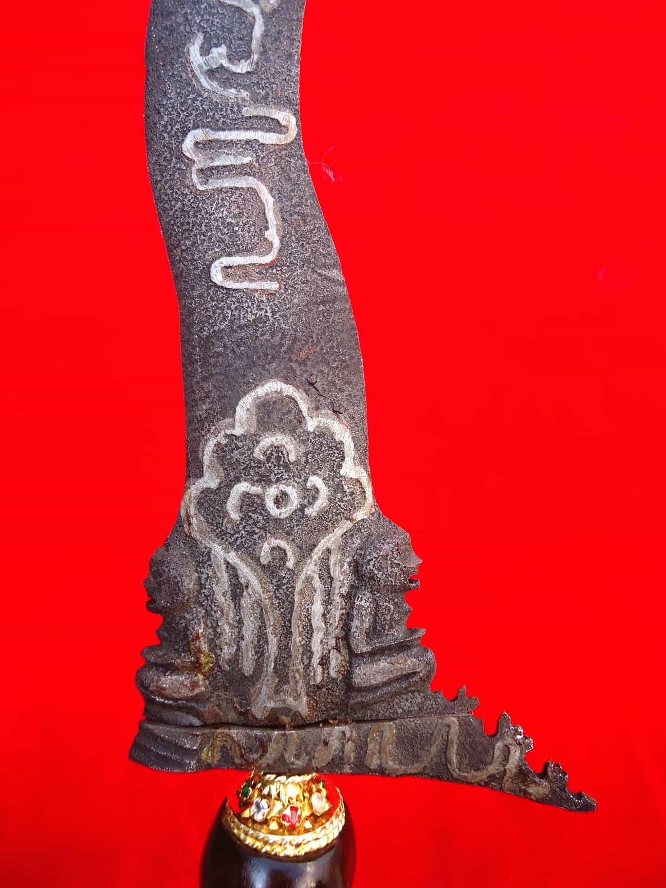 Keris Pusaka Omyang Jimbe Rajah Aksara Jawa Pusaka Dunia