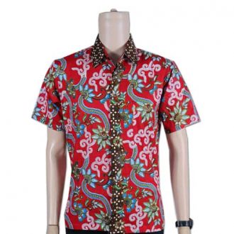  Baju  Kemeja  Batik Kantor Pusaka Dunia