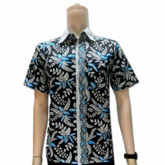 Baju Batik  Pria  Slimfit Pusaka Dunia