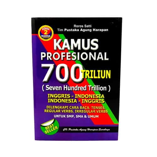 Buku Kamus  Profesional Inggris  Indonesia  700 Triliun