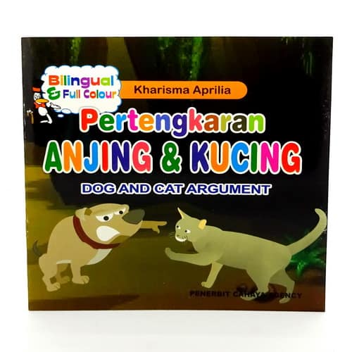 Buku Dongeng Gambar Full Colour Dua Bahasa - Pusaka Dunia