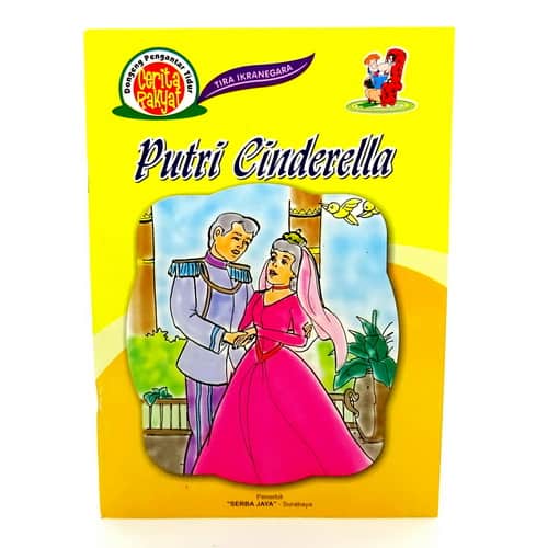 Buku Dongeng Putri Cinderela - Pusaka Dunia