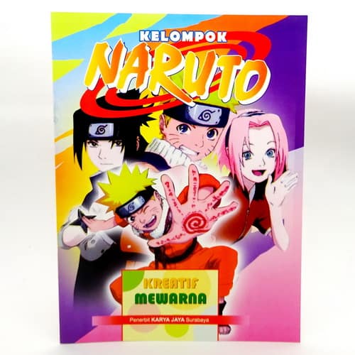 Buku Mewarnai Gambar Naruto