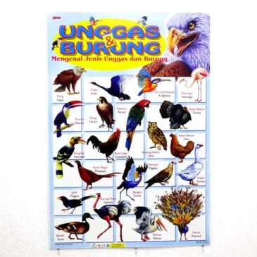  Poster  Unggas dan Burung  Pusaka Dunia