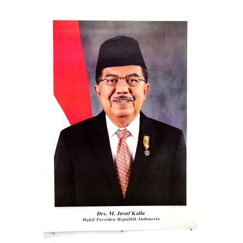 Poster Besar Wakil Presiden Drs H M Jusuf Kalla