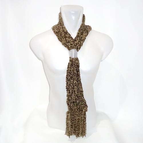 syal scarf wool rajut coklat pusaka dunia syal scarf wool rajut coklat pusaka dunia