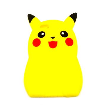 Silicone Case Pokemon Pikachu 3D iPhone 6S Plus - Pusaka Dunia