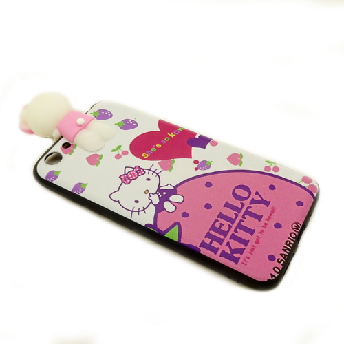 Pink Silicone Case Hello Kitty Character Vivo Y53 - Pusaka 