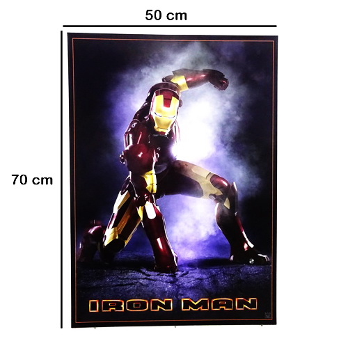 Poster Iron  Man  Marvel Pusaka Dunia