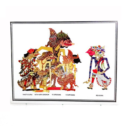  Poster  Wayang  Kurawa Pusaka Dunia