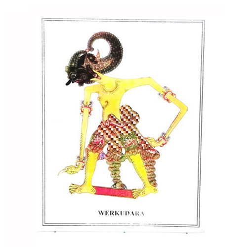 Poster Wayang Werkudara