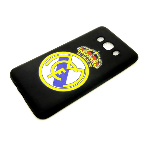 Samsung J2 Real Madrid Silicon Black Matte - Pusaka Dunia