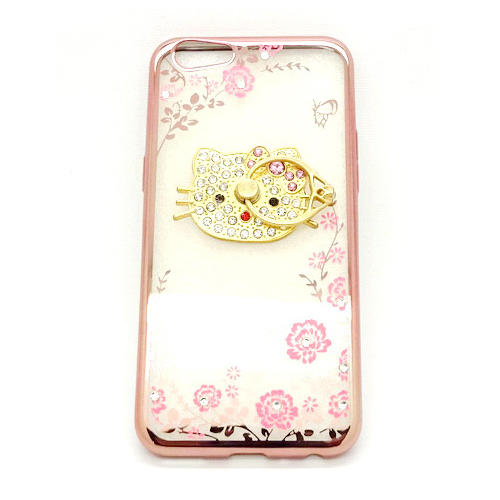 Softcase Oppo  A57 Hello  Kitty  Shining Flower Pusaka Dunia