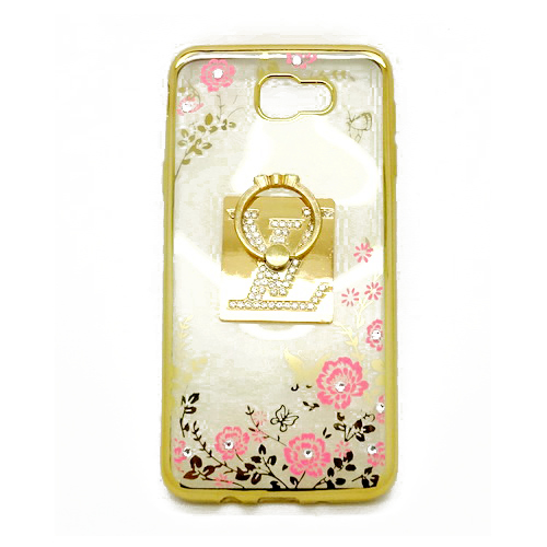 Softcase Shining Flower LV Diamond Samsung J5 Prime 