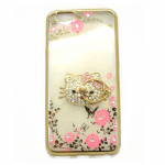 Soft Case Shining Flower Oppo A59 Ring Hello Kitty