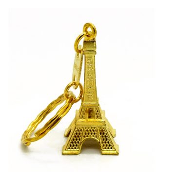 Souvenir Gantungan Kunci Gold Eiffel Pusaka Dunia