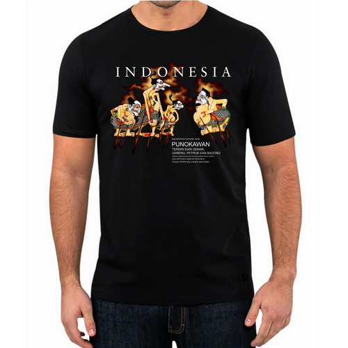  Kaos Gambar Tokoh Wayang Punokawan Pusaka Dunia