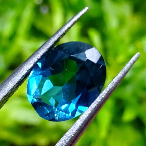 Batu Mustika Blue Topaz