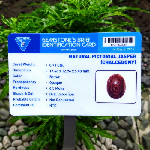 Mustika Angka 8 Keramat Bersertifikat