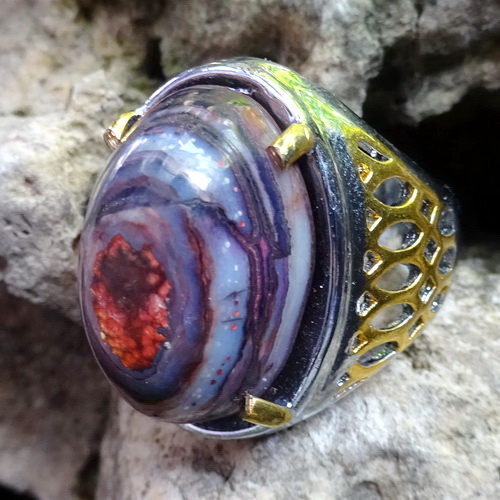 Cincin Batu Mustika Pertapa Gua Sakti Mandraguna - Pusaka Dunia